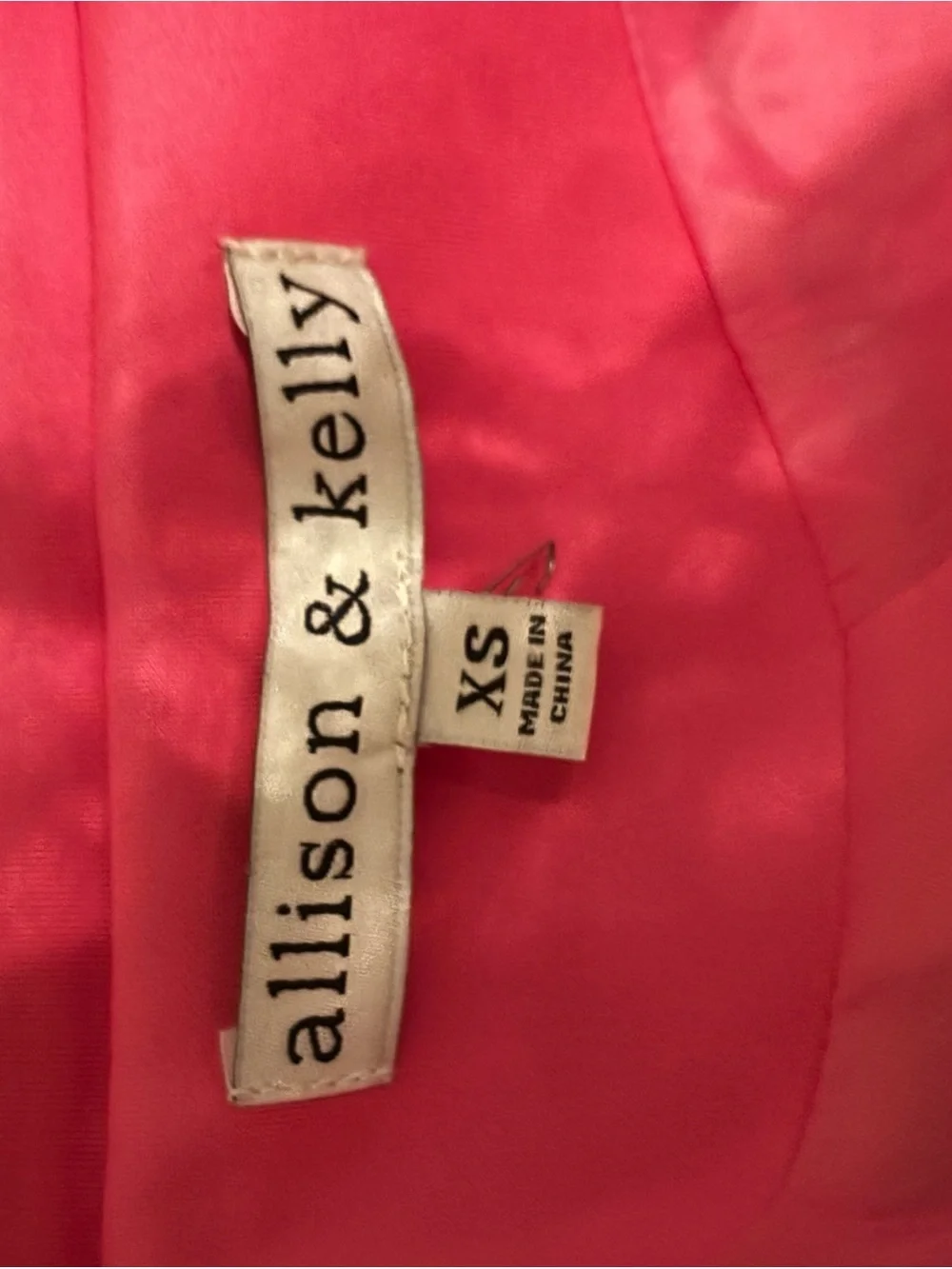 Women's Double-Breasted Fuchsia Blazer Coat